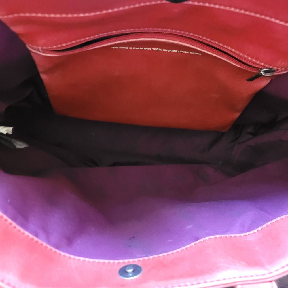 Matt & Nat Tote Schlepp Rust Red - Picture 9 of 14